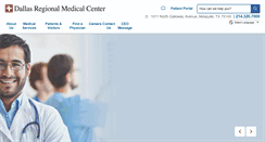 Desktop Screenshot of dallasregionalmedicalcenter.com
